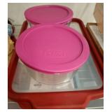 Anchor Hocking and Pyrex Bakeware with Lids
