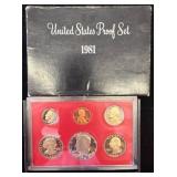 1981 United States Proof Coin Set