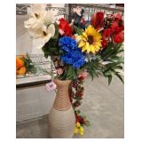 Artificial Floral Arrangements and Vases