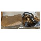 Calvin Klein and Coach Tote Handbags