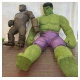 Hulk Plush and Poseable Gorilla Action Figure