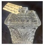 Crystal Glassware Ice Bucket with Lid