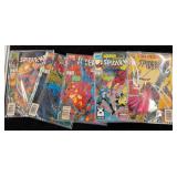 Spider-Man Comics in Protective Sleeves