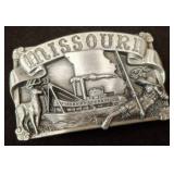 1968 Missouri Belt Buckle by Siskiyou Buckle Co.