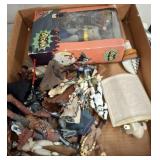 Action Figures and Two Board Games