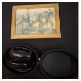 Framed Print & TecTent Hearing Protection Headset