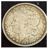 1879 Morgan Silver Dollar Coin