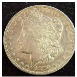 1879 Morgan Silver Dollar with ï¿½Sï¿½ Mint Mark