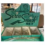Anchor Hocking Glass Serve Snack Set