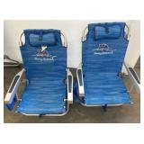 Tommy Bahama Folding Beach Chairs