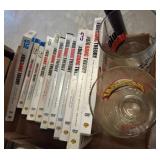Big Bang Theory DVDs and Themed Glassware