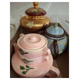Decorative Tea and Serving Pieces