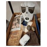 Lot: Water Flosser, Camera, Masks, More