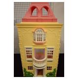 Fisher-Price Plastic Dollhouse with Accessories