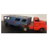 Vintage Metal Dunwell Toy Transport Truck