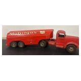 Red Mobilgas Tanker Toy Truck by Smith-Miller