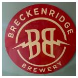 Breckenridge Brewery 14in Metal Sign