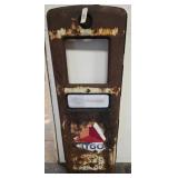 Rustic Citgo Gas Pump Faceplate