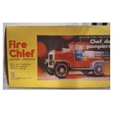 Fire Chief Battery-Operated Toy Car