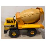 Yellow Tonka Cement Mixer Truck, Metal and Plastic