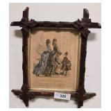 Framed Print from Journal des Demoiselles