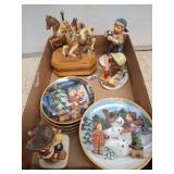 Goebel Figurines and M.I. Hummel Plates Collection