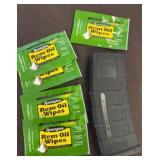 Remington Oil Wipes and AR/M4 PMAG 30 GEN M3
