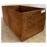 Wood Storage Box with Printed Branding
