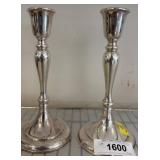 Silverplate Candlesticks