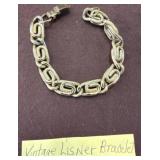 Lisner Link Bracelet with Textured Design
