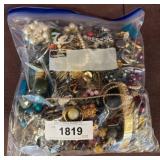 Bulk Mixed Costume Jewelry Assortment in Bag
