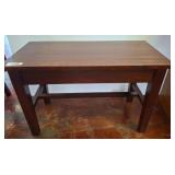 Wooden Piano Bench With Lift-Top Storage