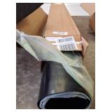 Black Rubber Sheet Roll in Original Packaging