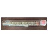 Roll of U.S. Dimes in Plastic Tube