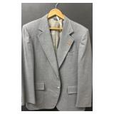Gray Sovereign Blazer by Barry