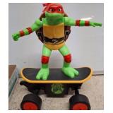 Teenage Mutant Ninja Turtle Toy on Skateboard
