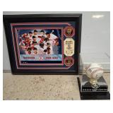 Boston Red Sox Framed Print & 2004 Signed Ball