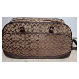 Brown Monogram Rolling Travel Bag