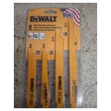 DeWalt Reciprocating Saw Blades, Mixed Set