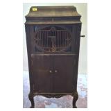 Vintage Victrola Cabinet Phonograph, 22x22x49