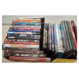 DVD Collection Featuring Multiple Genres