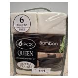 6-Piece Bamboo Queen Sheet Set