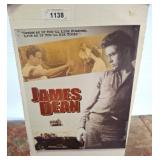 James Dean Poster With Film Imagery and Quote