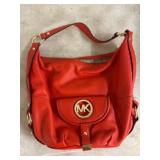 Red Michael Kors Shoulder Bag and Perfume Set