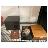 Decorative Wooden and Lacquered Boxes