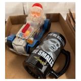 Santa Toy Car and Sandlot Movie-Themed Mug
