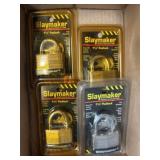 Staymaker 3/4-Inch Brass Padlocks, Packaged