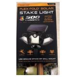 Farpoint Flex Fold Solar Stake Light