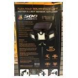 Motion Sensor Solar Light, 500 Lumens