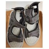 Eddie Bauer Gray Open-Toe Sandals